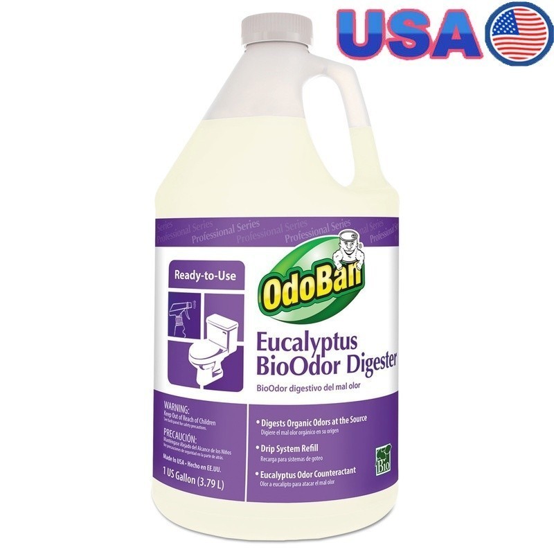 Eucalyptus BioOdor Digester Odor Eliminator All Purpose Cleaner Commercial Use