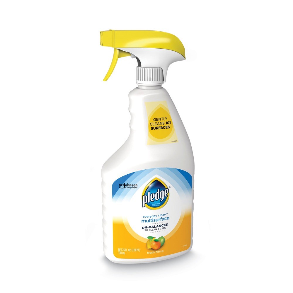 Pledge 336283 Everyday Clean Multisurface Cleaner – Clean Citrus Scent 6/CT New