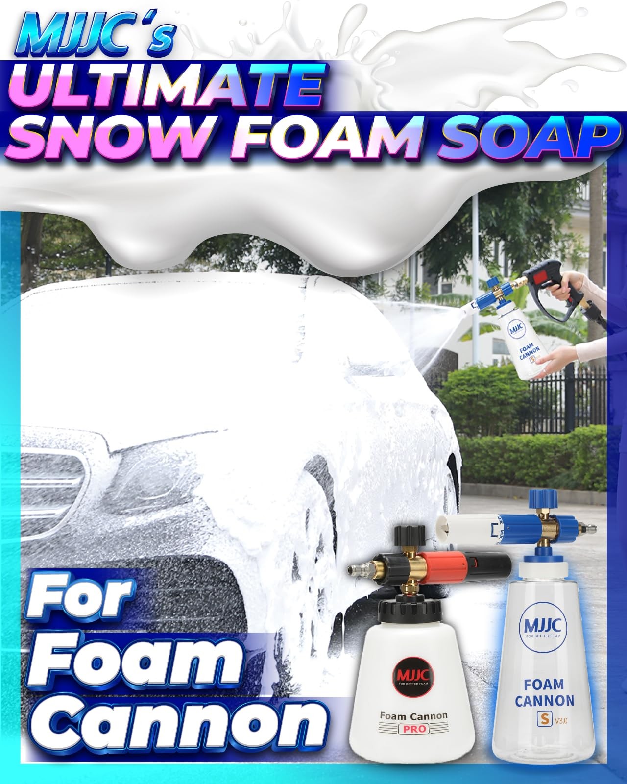 Foam Ultimate Snow Foam Car Wash Soap Specialized Car Shampoo for Foam Cannon…