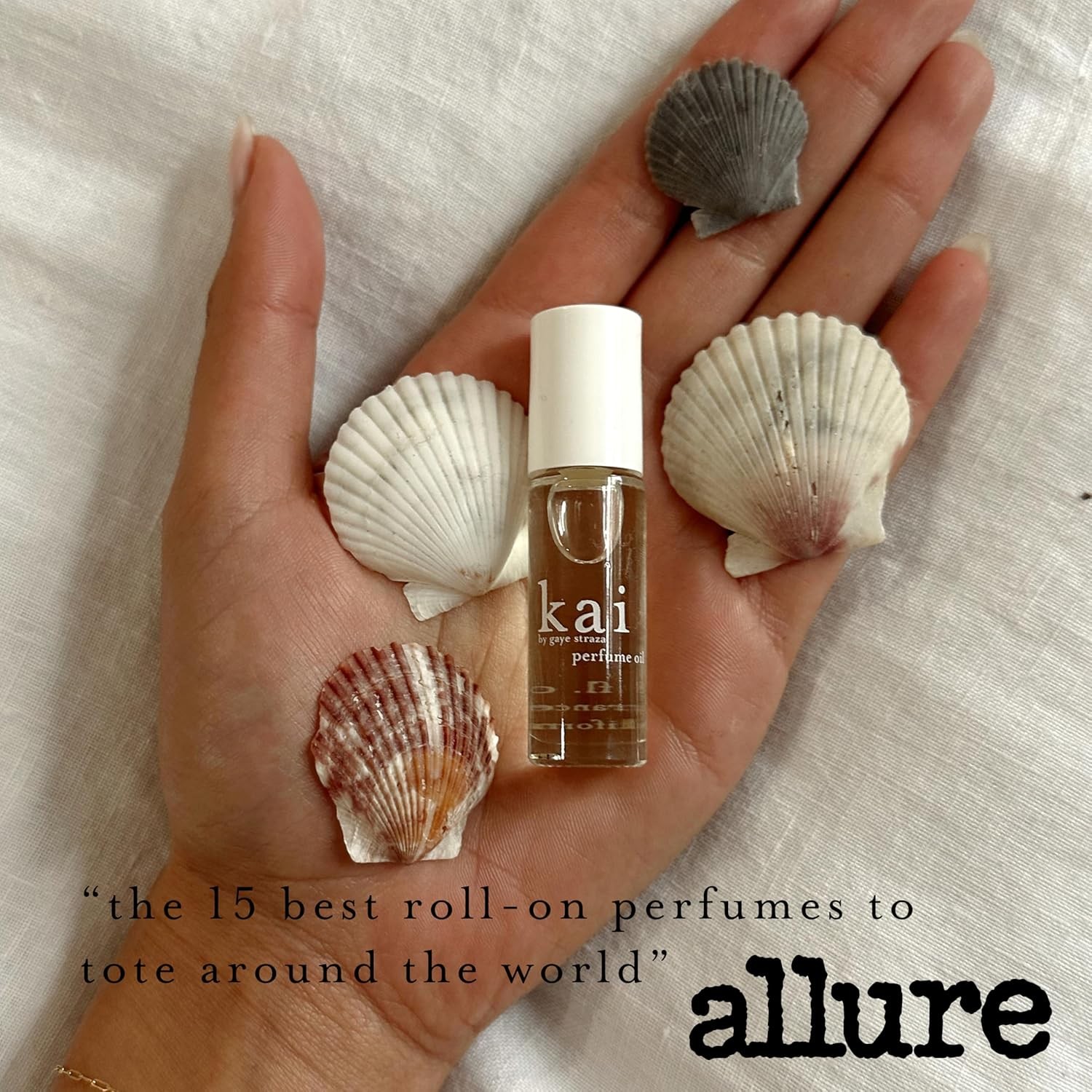 kai perfume oil ?C a fresh, beautiful, light gardenia scent wrapped in white ex