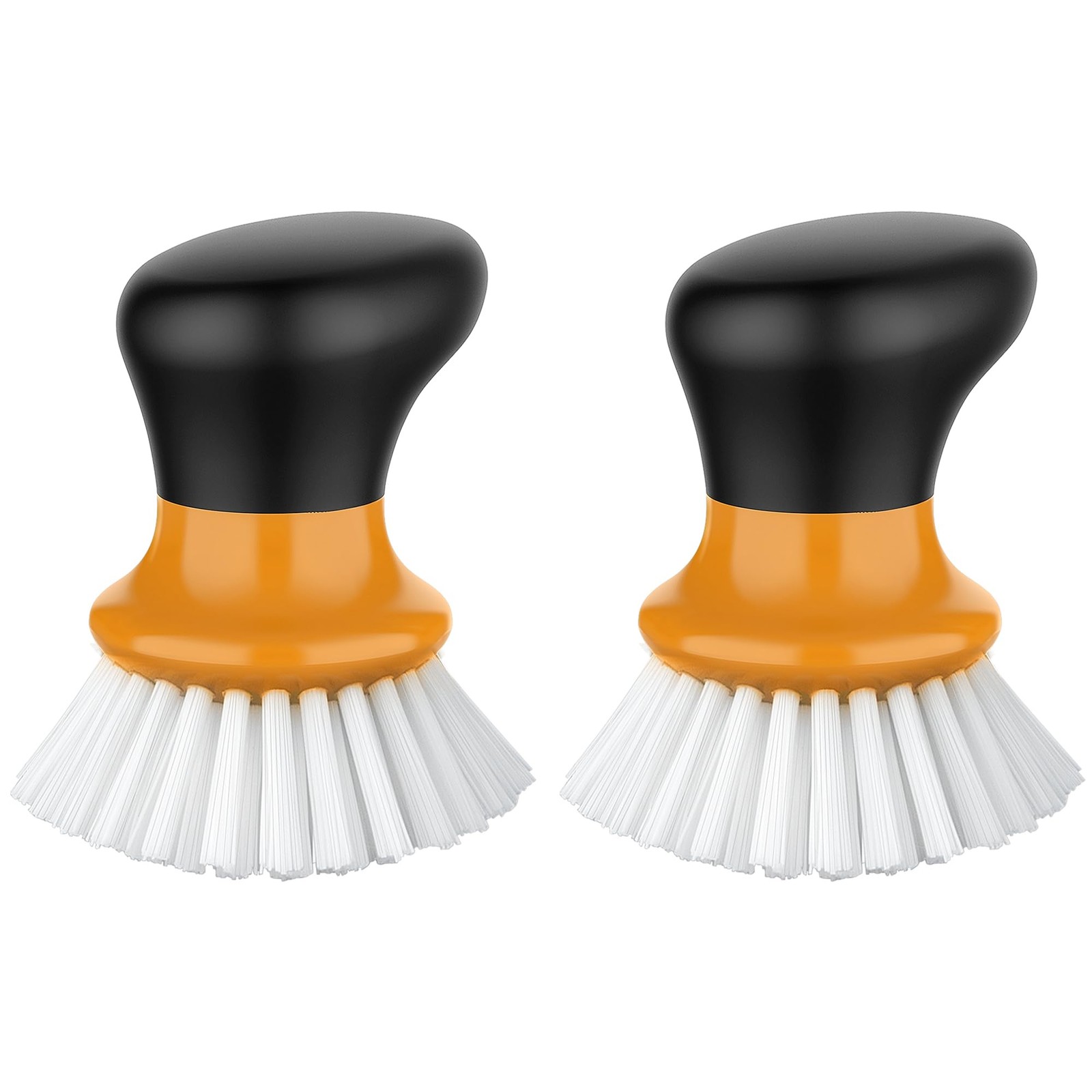 Dish Scrub Brush, Palm Brush Dish Scrubber with Ergonomic Grip, Kitchen Brush…