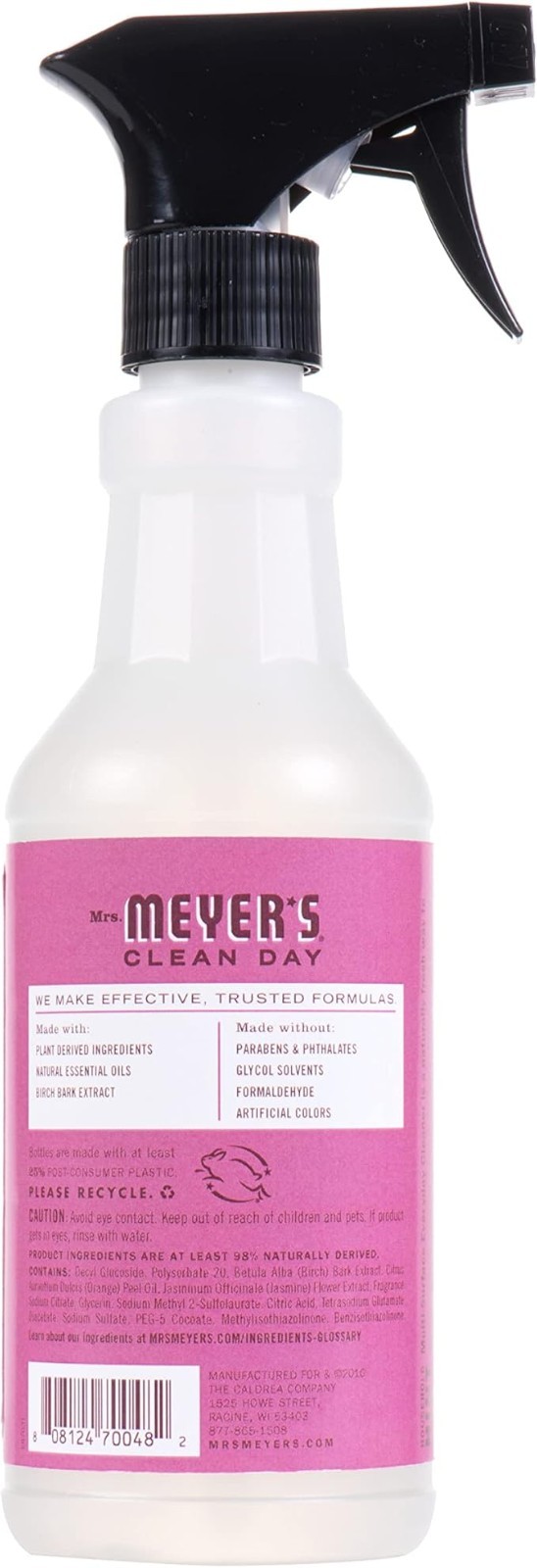 (Pack of 3)MRS. MEYER’S CLEAN DAY All-Purpose Cleaner Spray, Mum , 16 Fl oz each