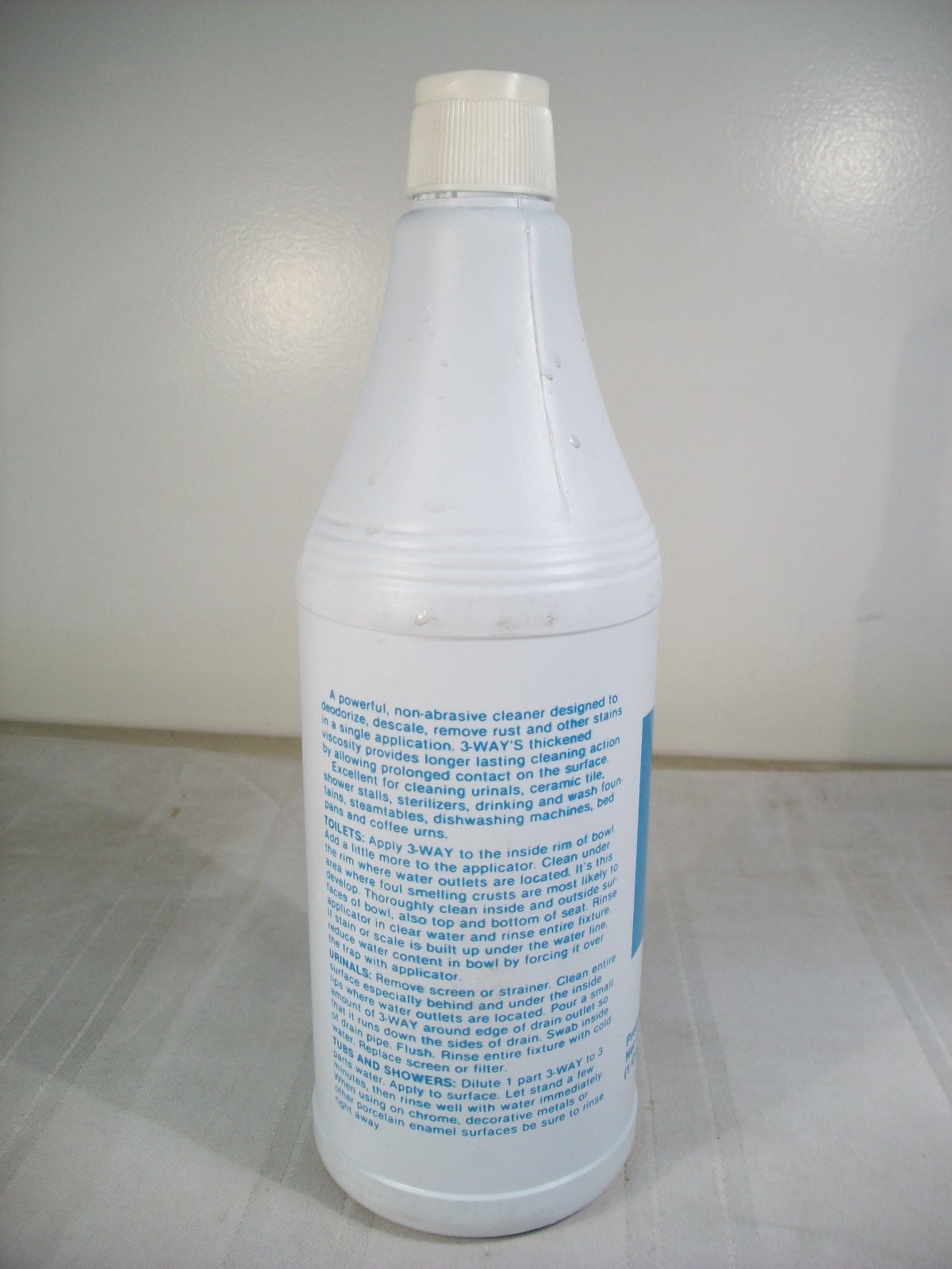 FULLER 3-WAY CLEANER/DESCALER/RUST STAIN REMOVER FOR HOUSEHOLD CLEANING — 1 QT