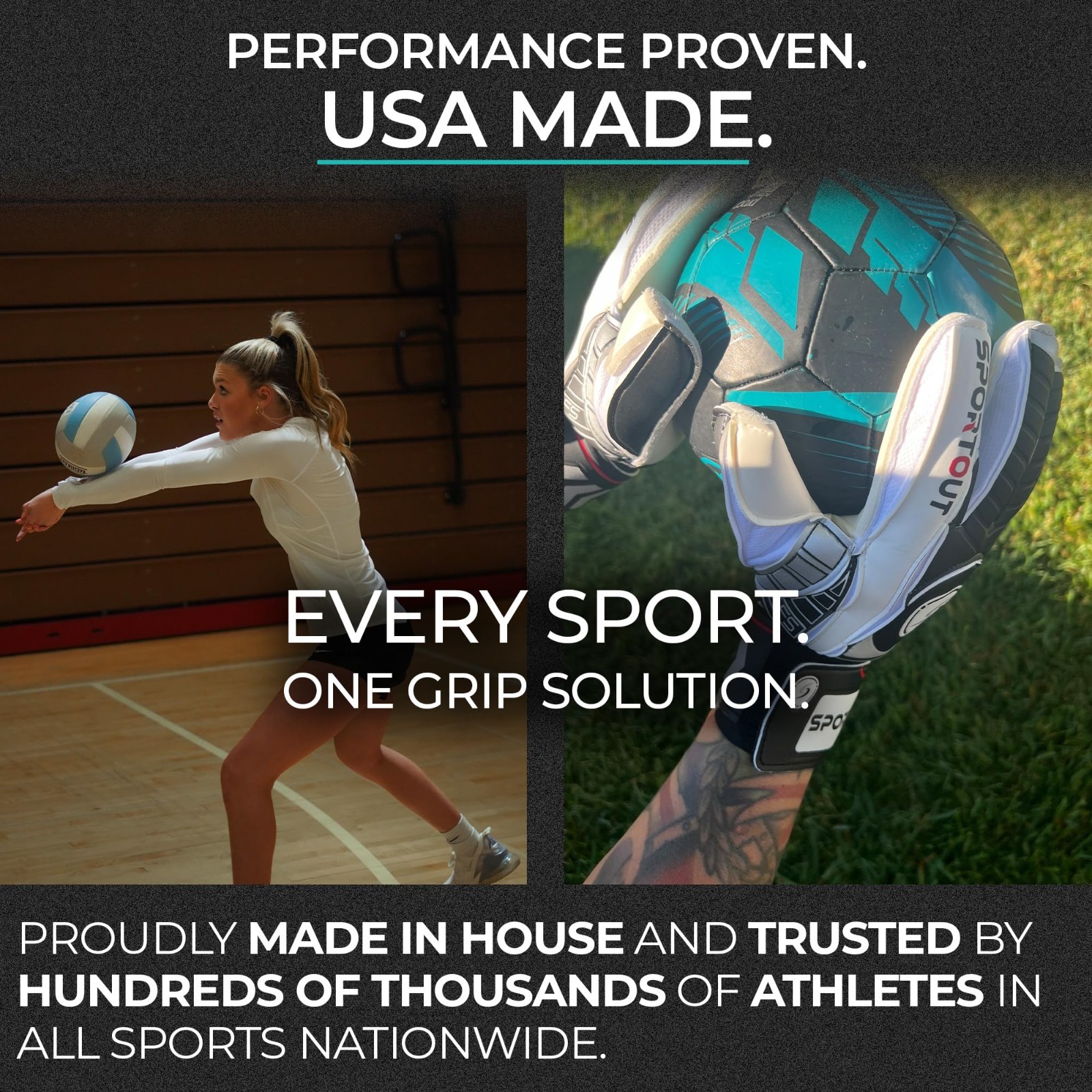 2-in-1 Grip Restore & Cleaner Spray for Sports – Golf, Basketball, Football, Vol