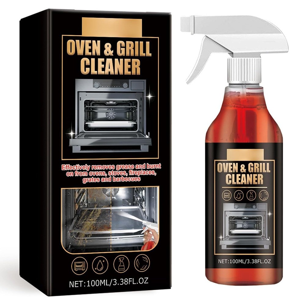 100ml Oven & Grill Cleaner Spray, Professional Oven & Grill Cleaner Spray Liquid