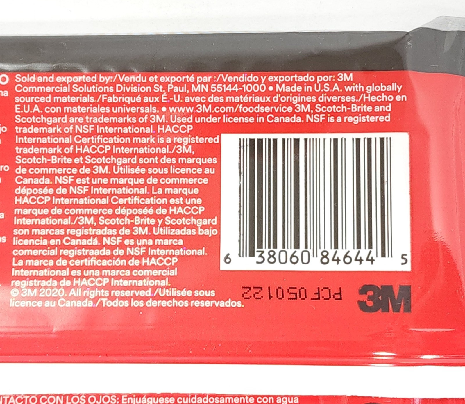 Scotch-Brite 3M 12″ x 9″ Stainless Steel Kitchen Cleaner Degreaser 6 Wipes NEW