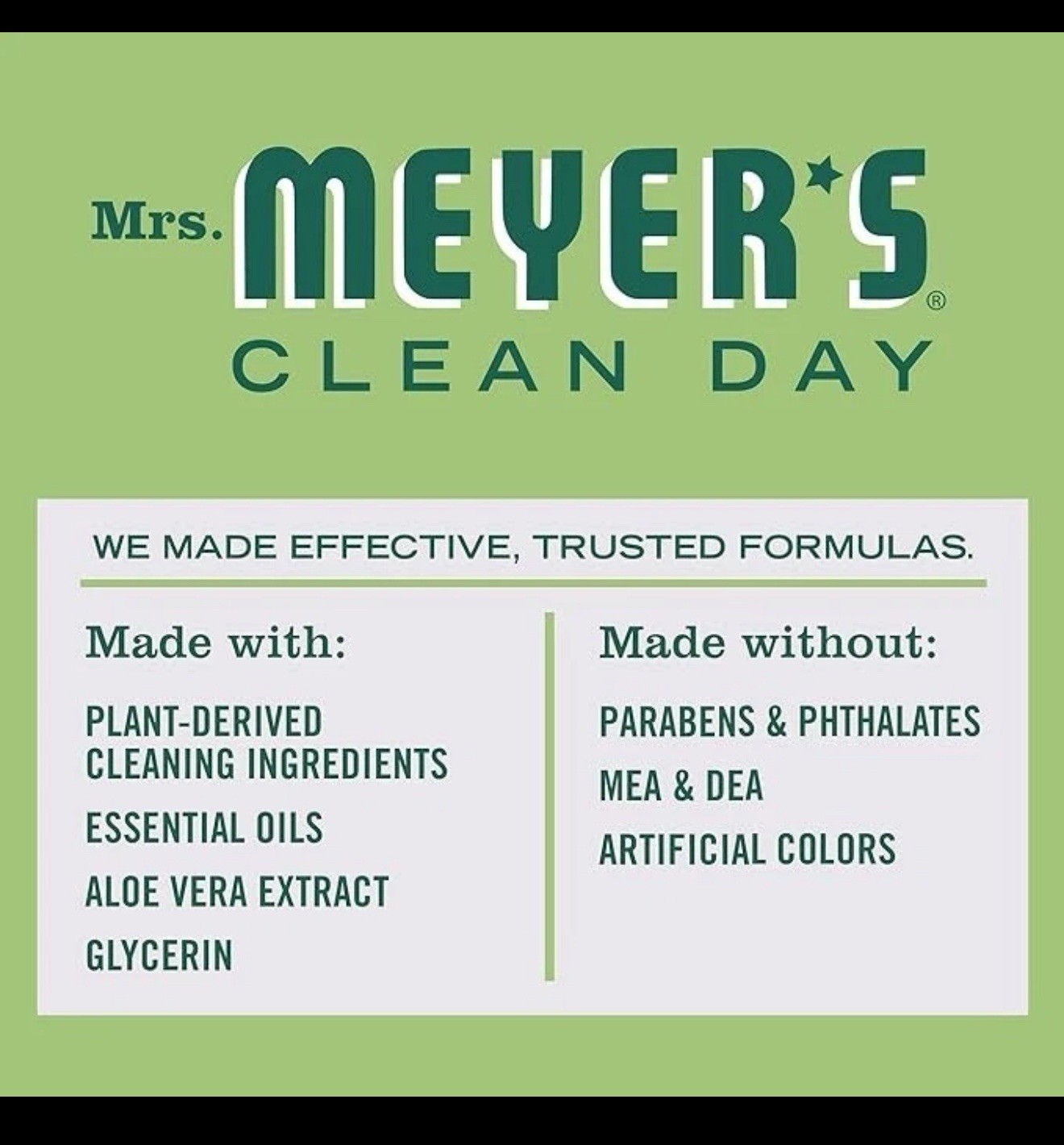 Mrs. Meyer’s Clean Day 16 Oz. Iowa Pine Scent Liquid Dish Soap 663394 Mrs.