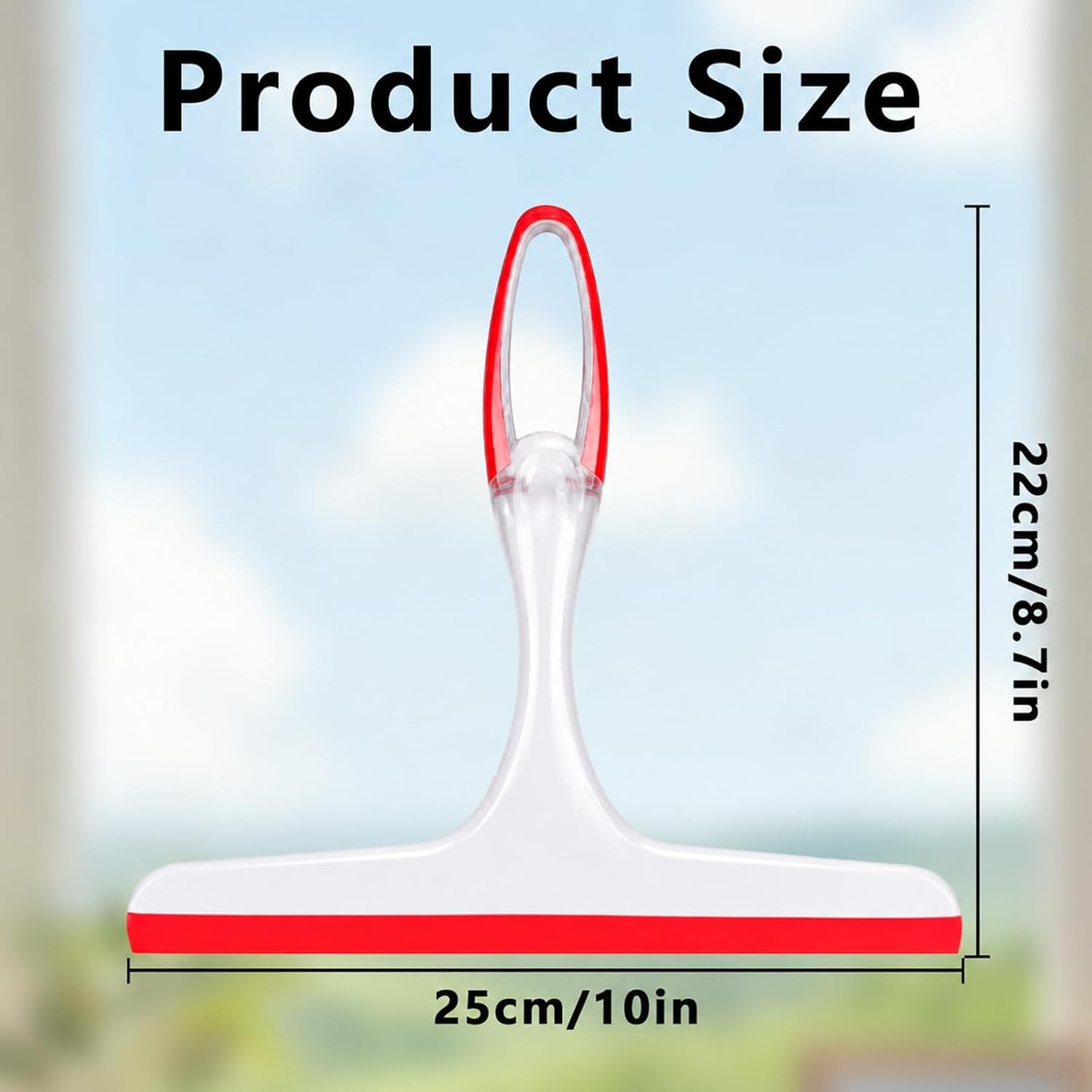 Shower Squeegee 3 Pack Glass Door Window Mirror Cleaner Bathroom Wiper