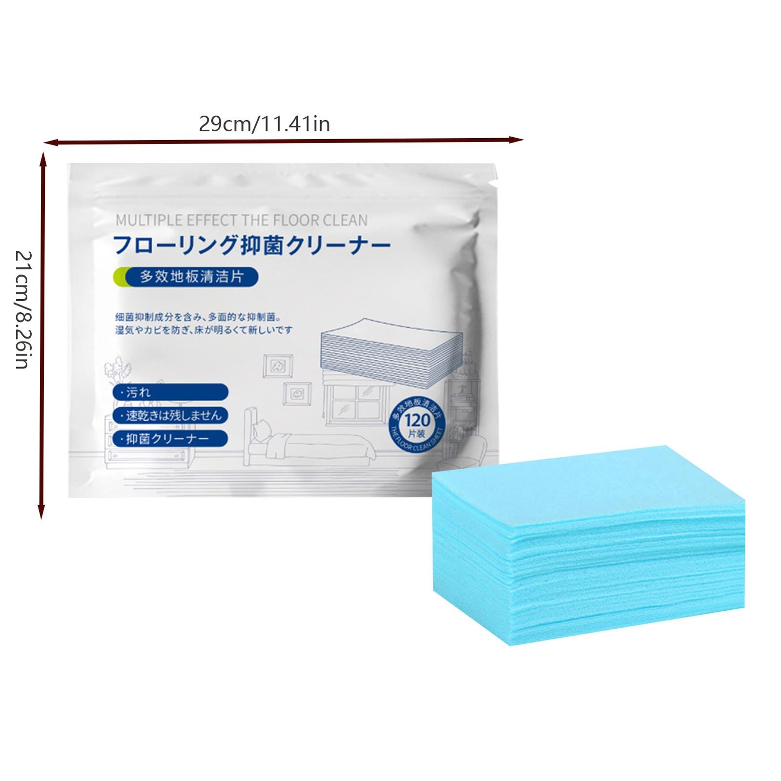 Multiple Effect The Floor Clean 120PCS Floor Cleaning Tablets Multi-Surface