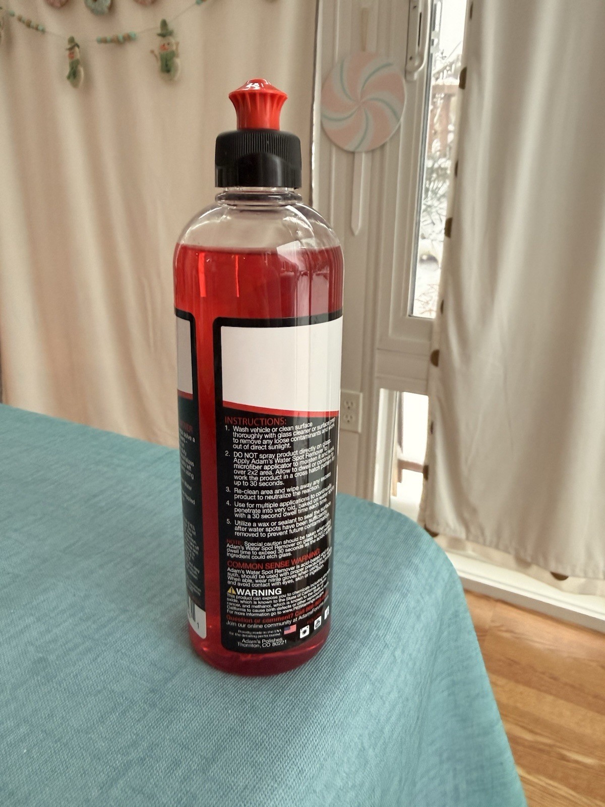 Water Spot Remover – Hard Water Stain Remover for Glass, Shower Doors, Paint,…