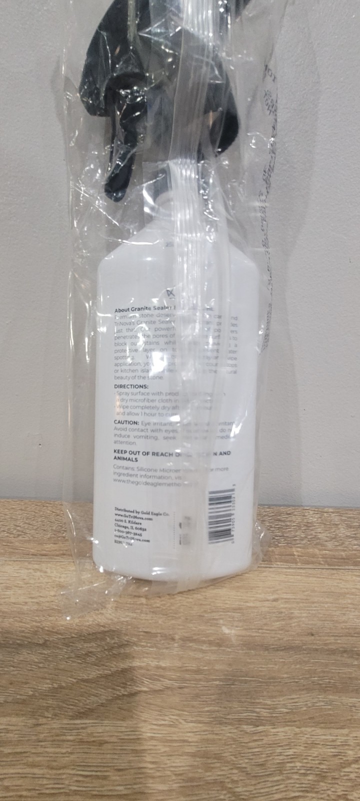Factory Sealed TriNova Granite Sealer & Protector 18 Ounce Bottle/Sprayer 532 Ml