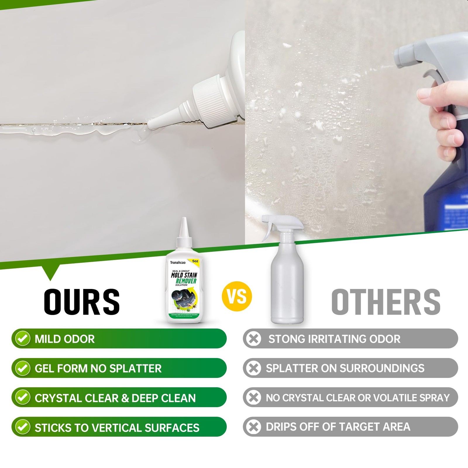 Stain Remover Gel Cleaner, Home Stain Remover Cleaner for Front Loader Washin…