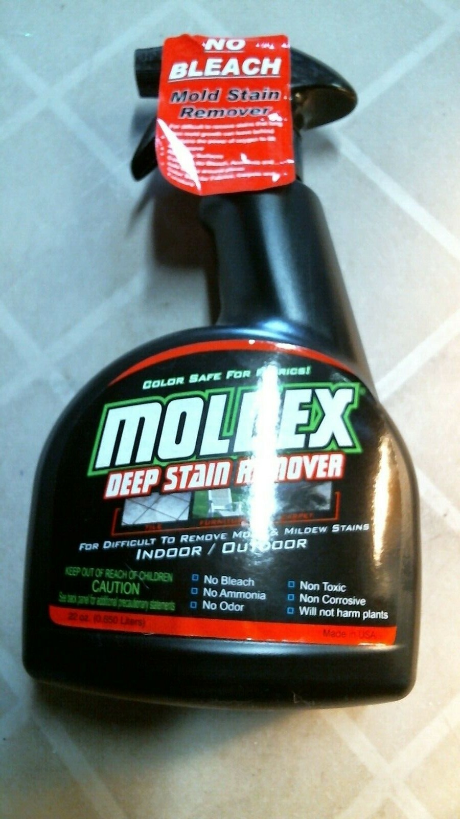 Moldex 05316 Deep Stain Remover Spray, Indoor/Outdoor, FREE SHIPPING
