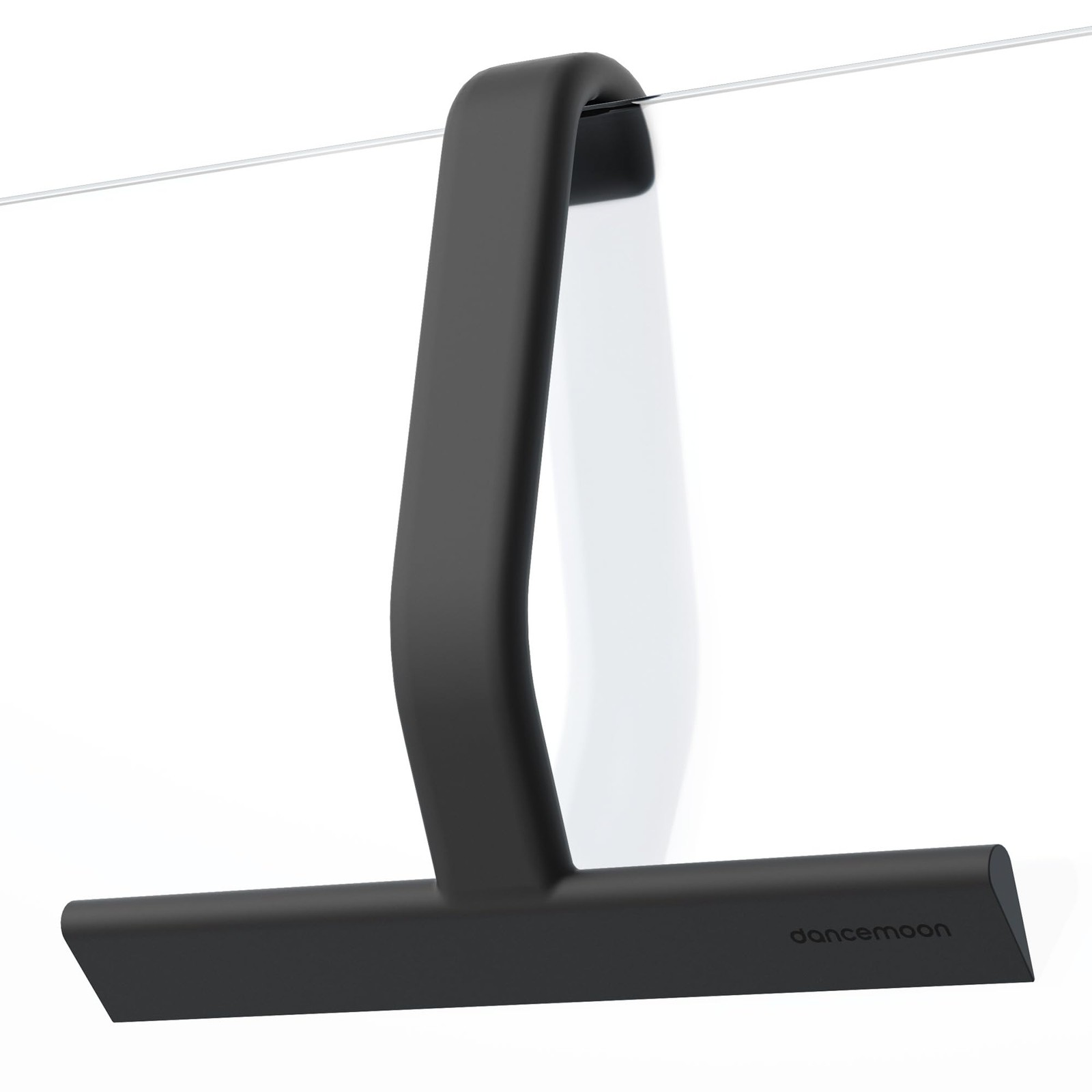 JustHang Shower Squeegee for Glass Doors, All-One-Piece Award-Winning Silicon…