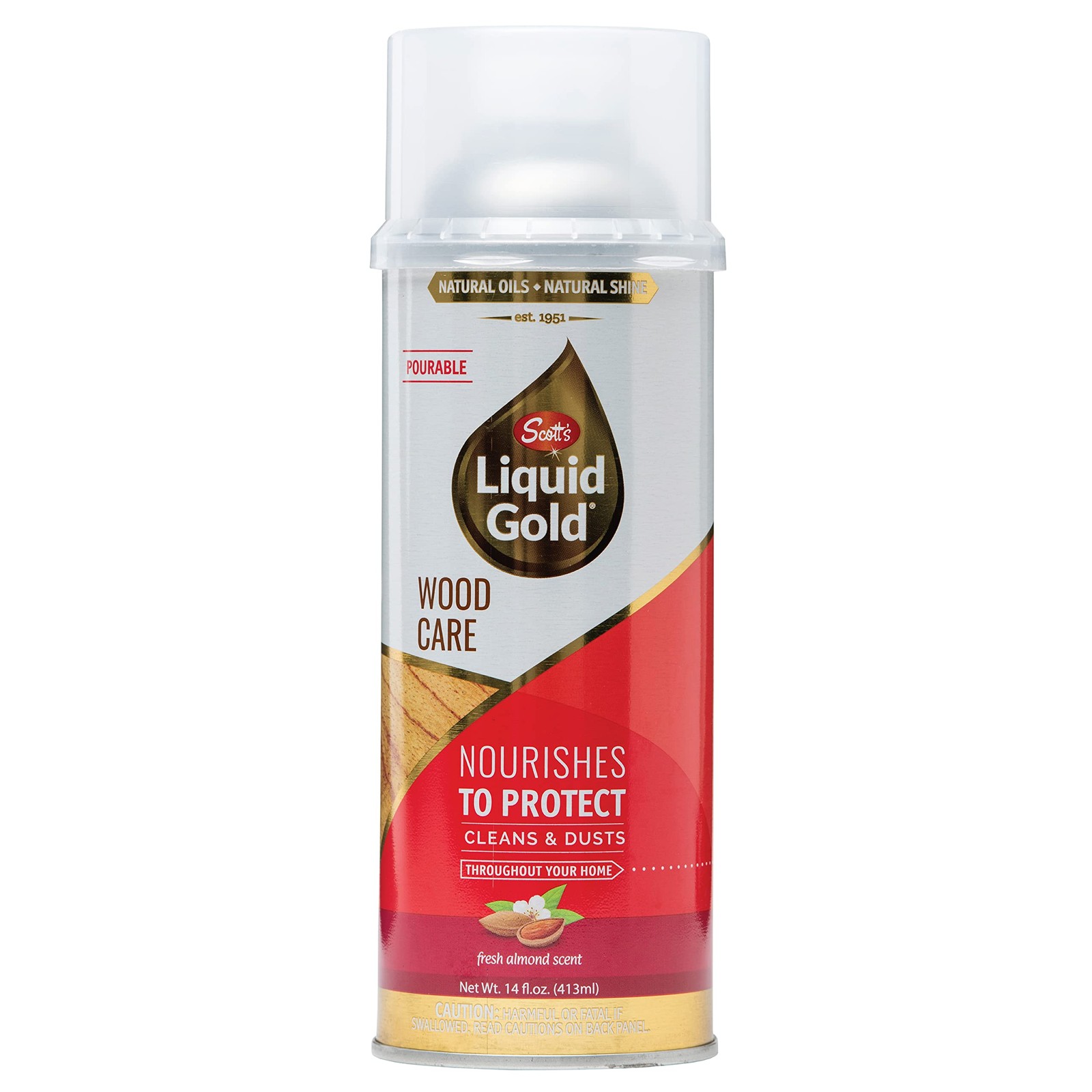 14 oz. Wood Cleaner, 14oz, LiquidCan, Multicolor (P14)