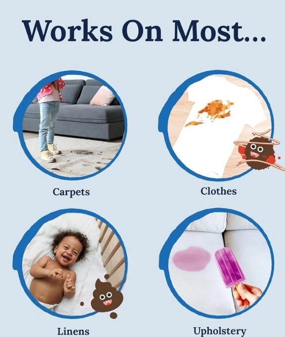 Miss Mouth’s Messy Eater Stain Treater Spray – 4oz Stain Remover – Newborn & …