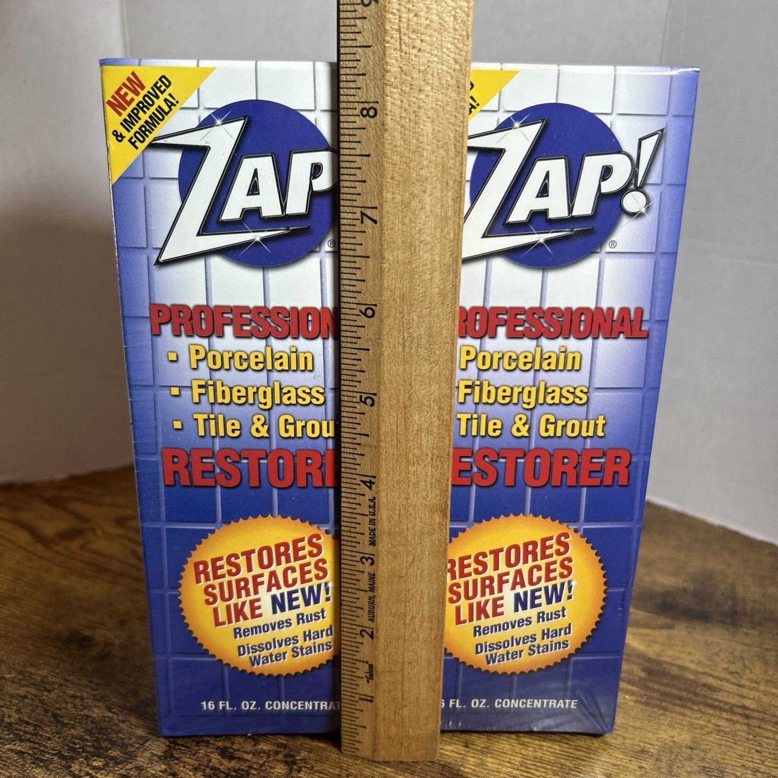 ZAP! Professional Restorer Twin Pack Concentrate 2 Count 16oz Sealed