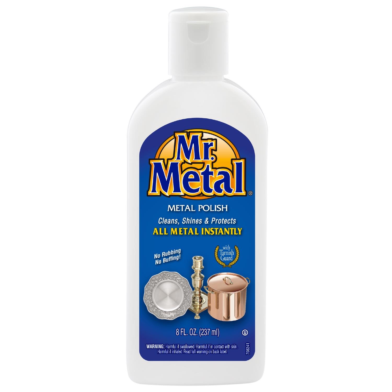 Mr. Metal Mild Scent Metal Cleaner 8 oz Liquid (Pack of 6)