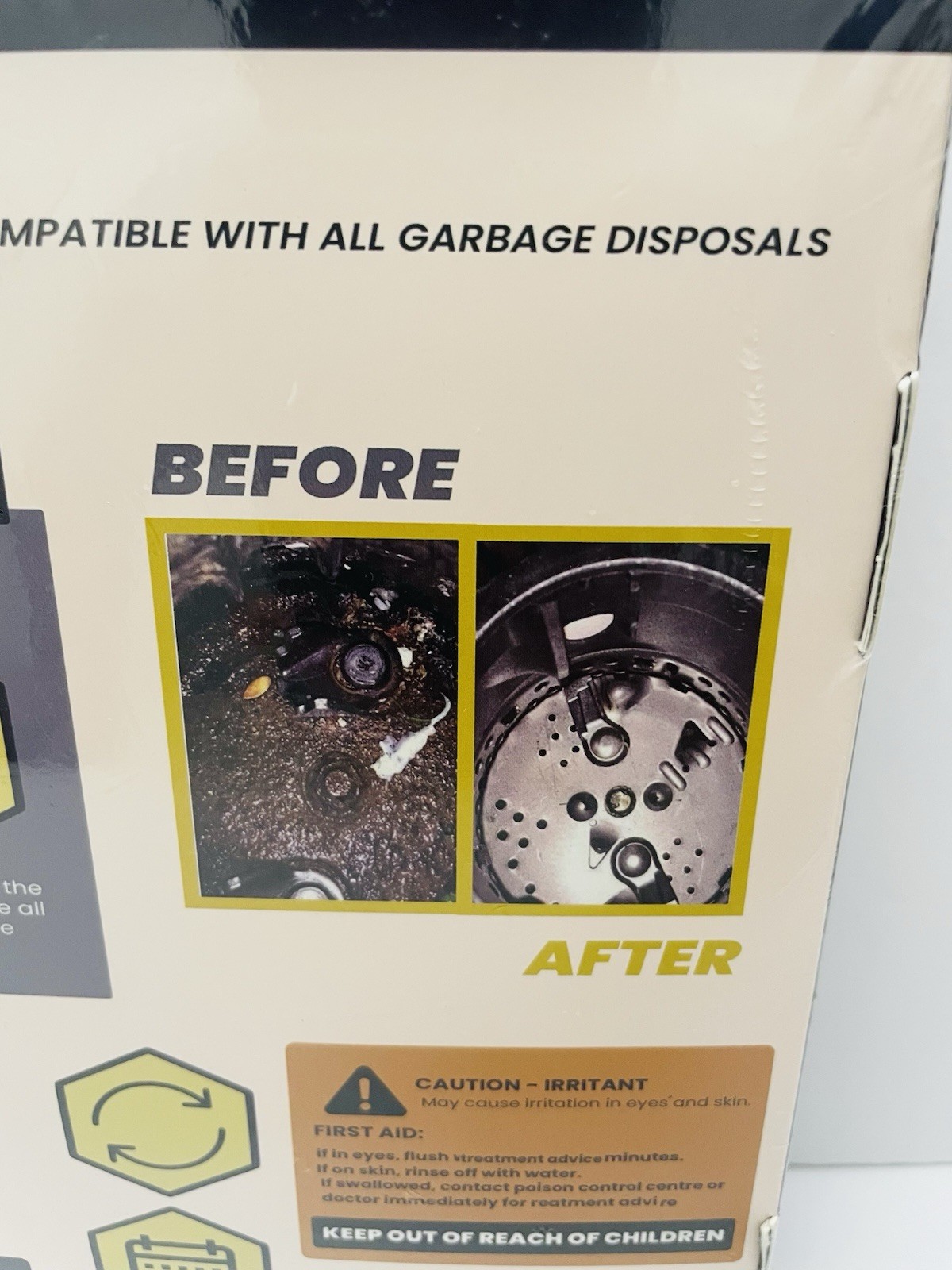 Wipeoutx Garbage Disposal Cleaner 2 Pack Lemon Fragrance 24 Tablets Each