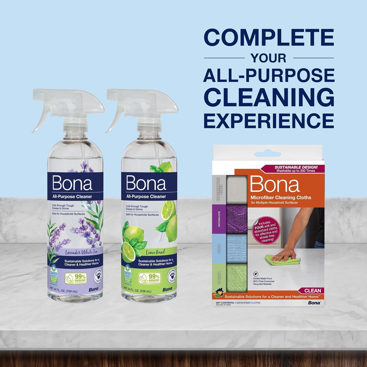 Bona All-Purpose Cleaner – Lavender White Tea Scent – 24 24 Fl Oz (Pack of 1)