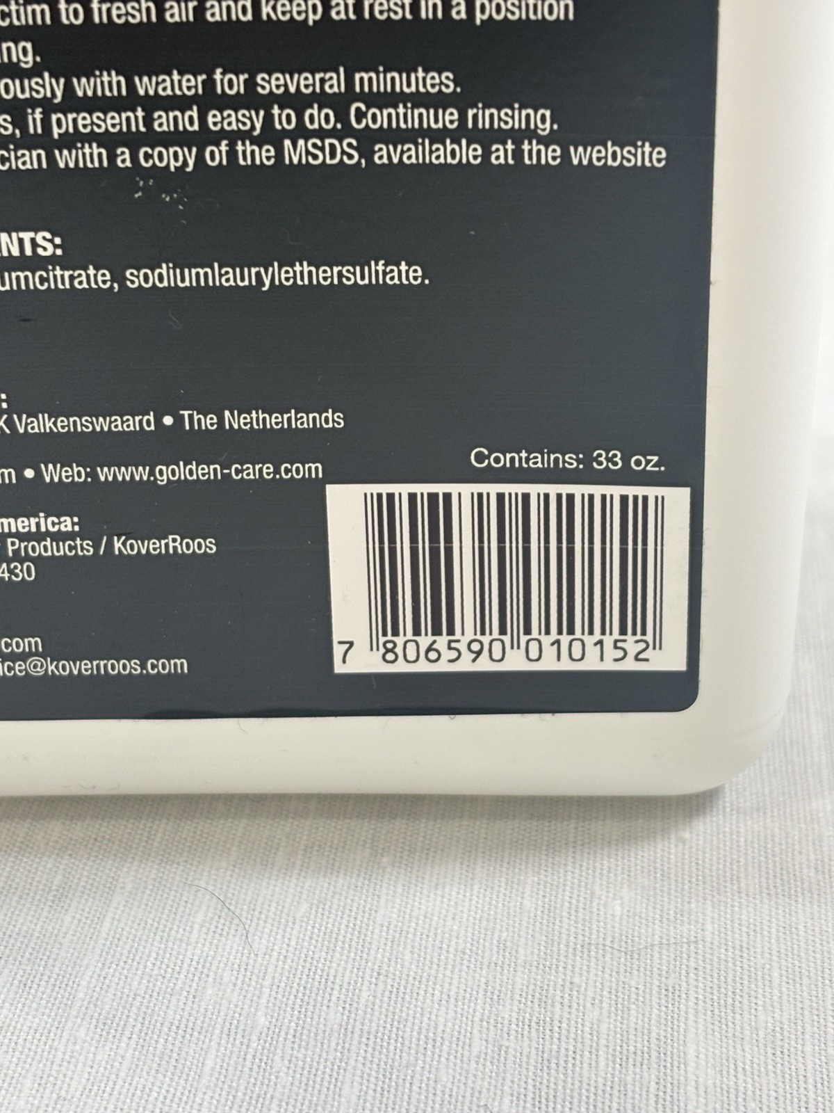 Golden Care Hardwood & Teak Color Restorer & Cleaner Brightener 1 Liter (33 oz)