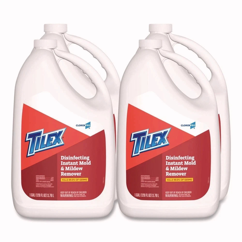 Tilex 35605 128 oz. Disinfects Instant Mold & Mildew Remover Refill (4/CT) New
