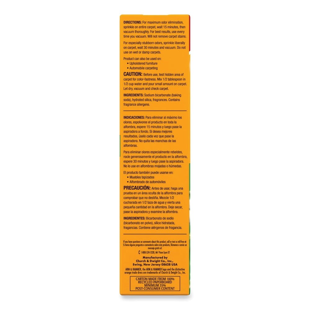 Deodorizing Carpet Cleaning Powder, Fresh, 30 oz -CDC3320011538