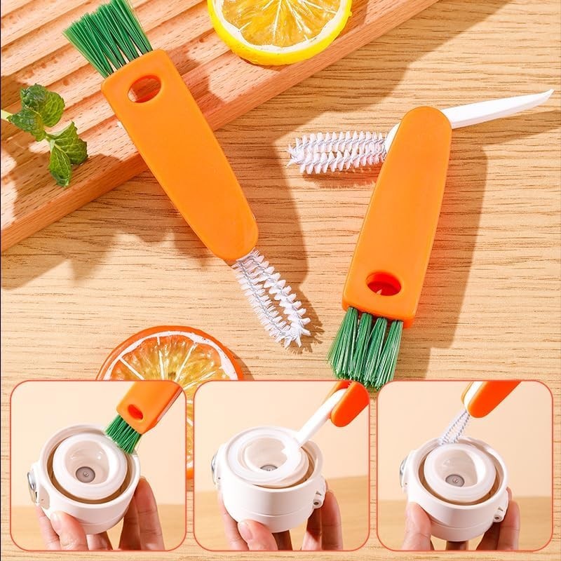 Reusable Owala Water Bottle Cleaning Set – 12.2 Inch Straw & 3 Specialty Brushes