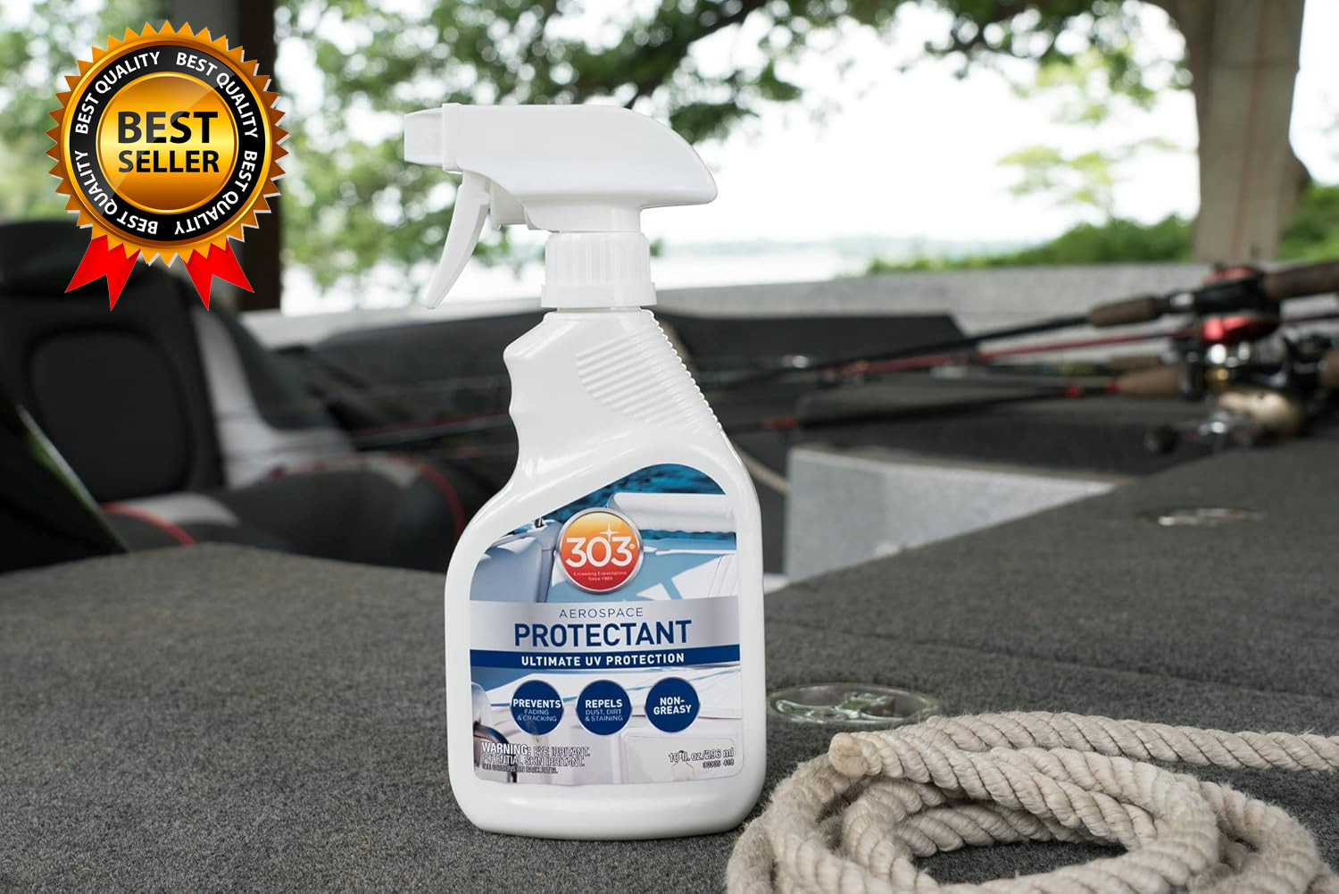 Marine Aerospace Protectant UV Protection Repels Dust Dirt & Staining Smooth