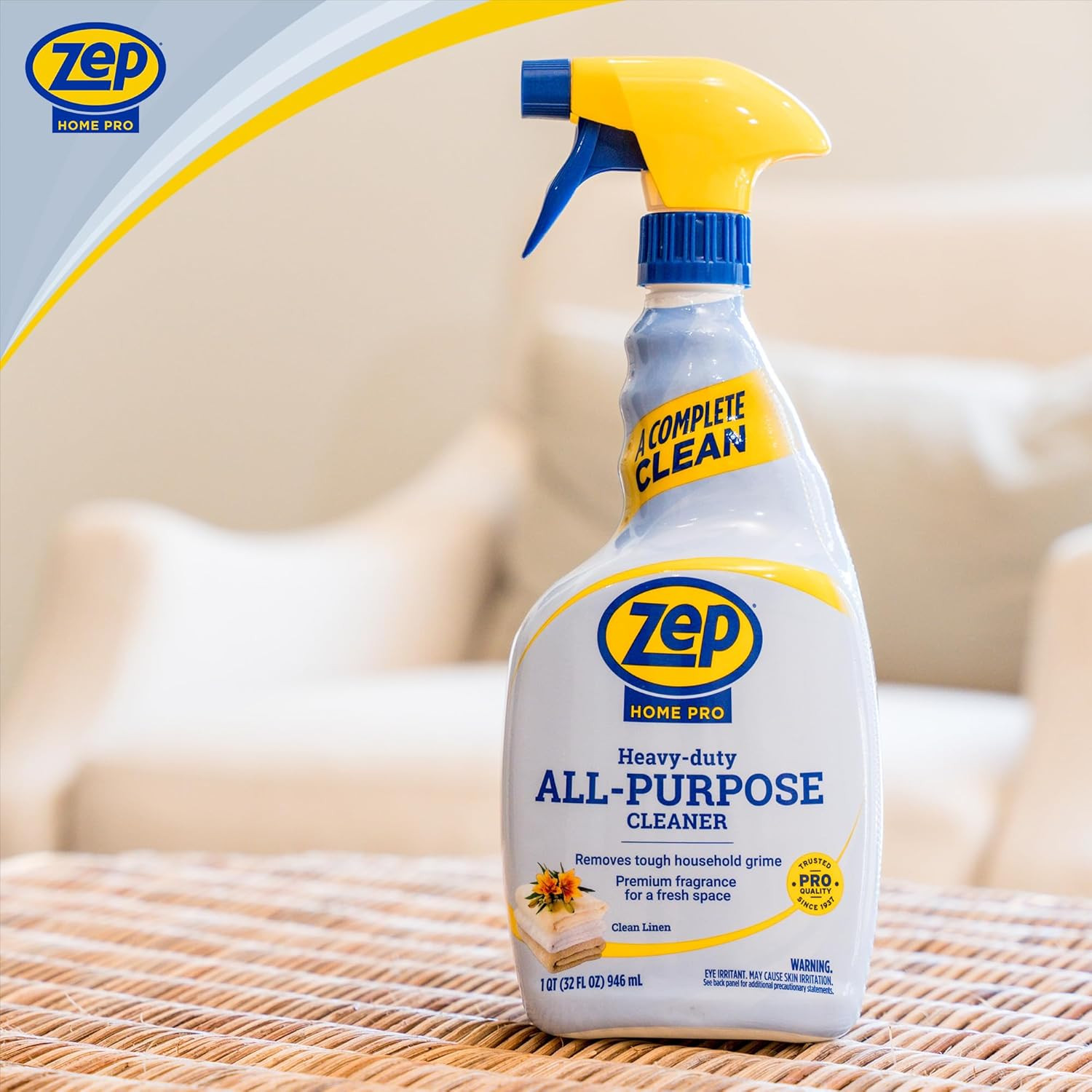 Home Pro Heavy-Duty All-Purpose Cleaner – 32 Oz (Pack of 1) R61306 – Removes Tou