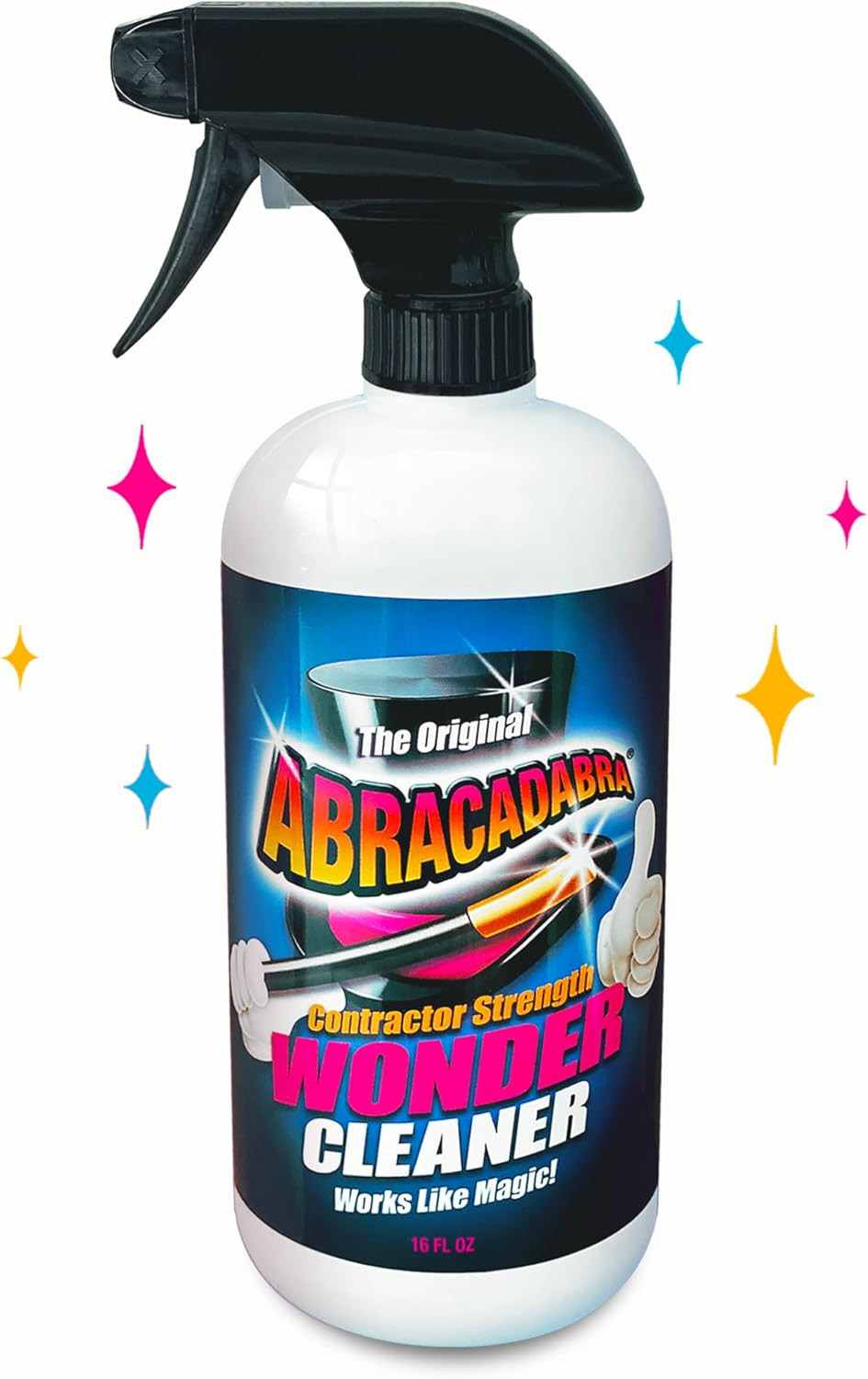 ® Contractor Strength Wonder Cleaner – as Seen on TV – 16 Fl Oz – Gunk & Build u
