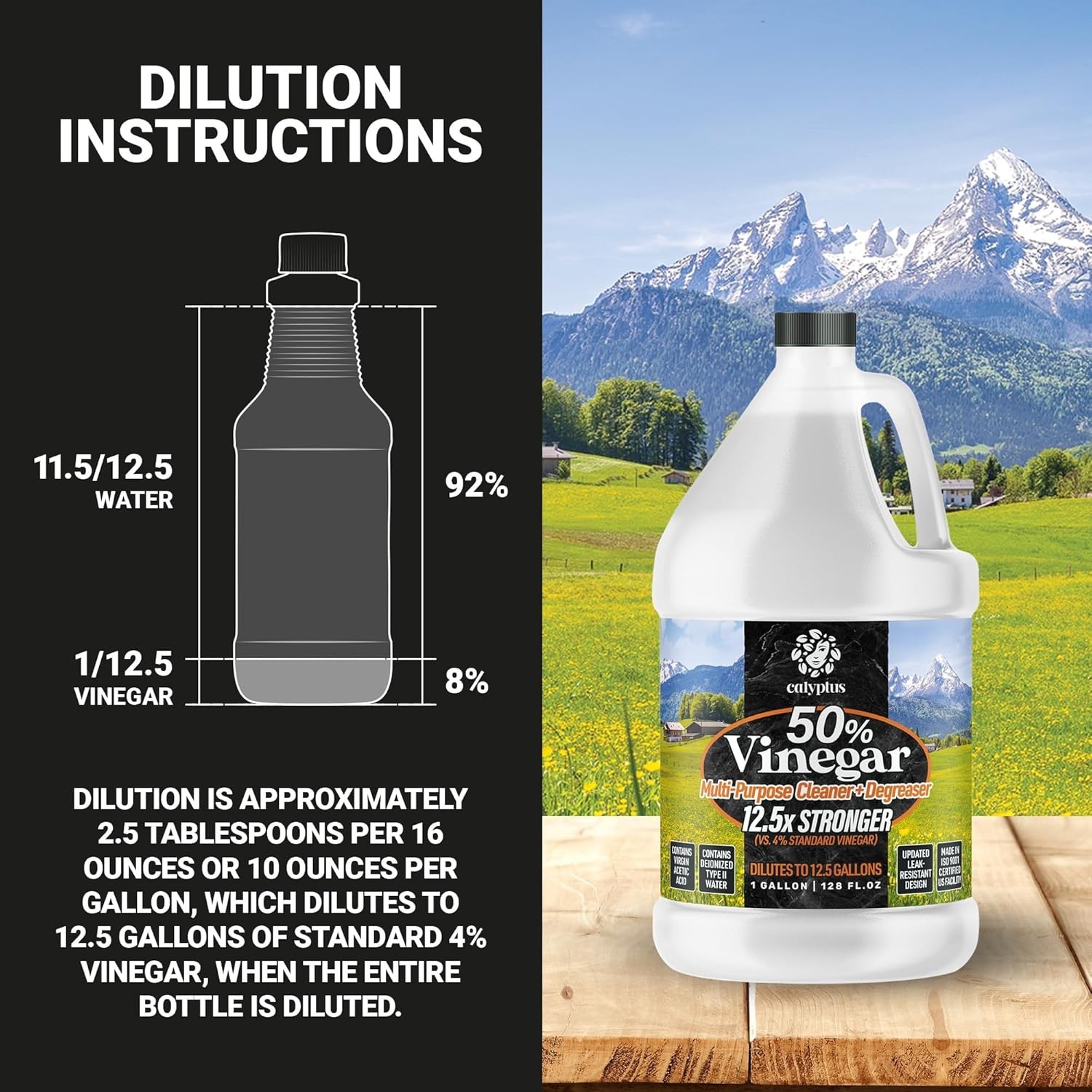 Technical Grade Concentrate – Dilutes to 5% Acidity
