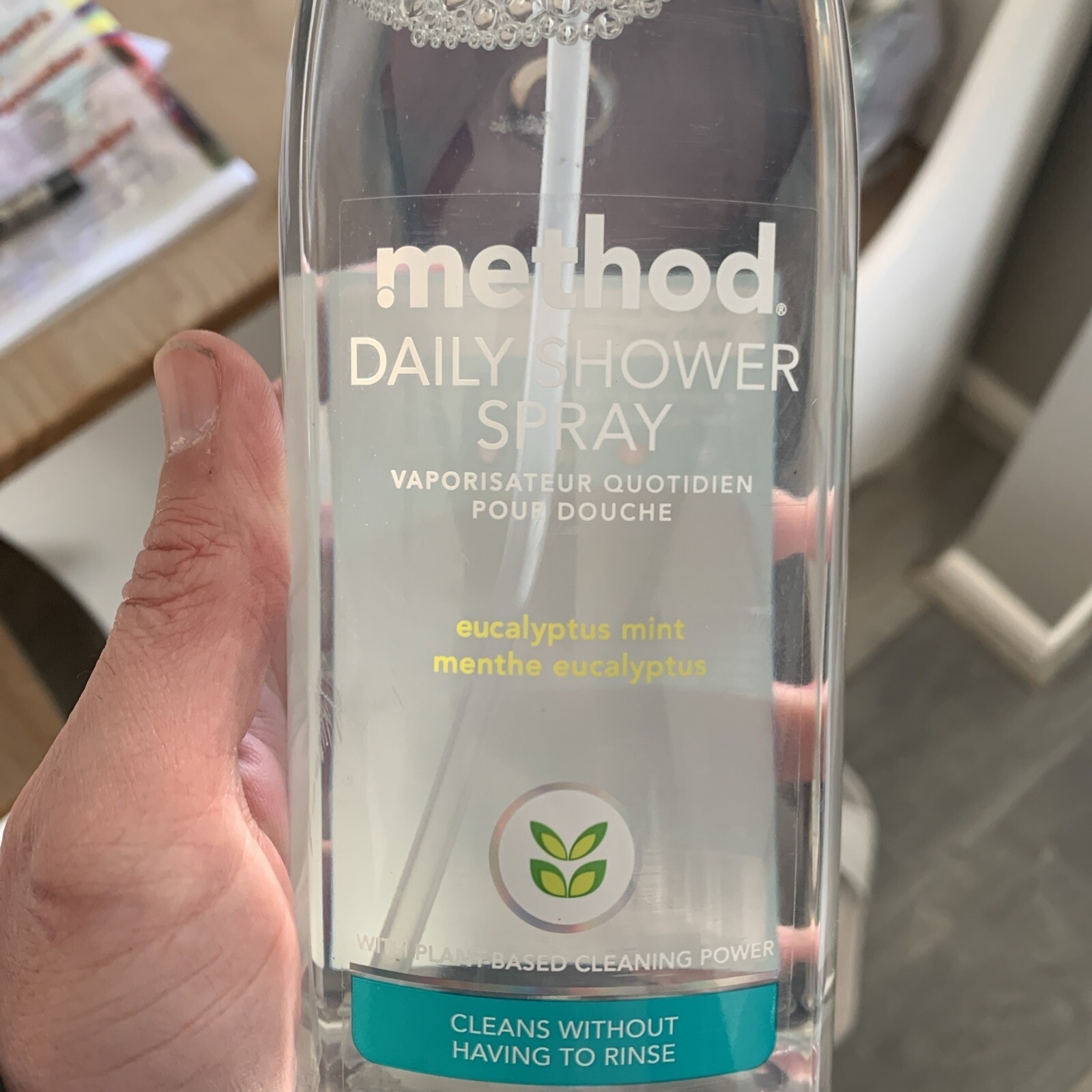 Method Daily Shower Spray Cleaner No Rinse Plant Based Ylang Ylang 28 fl oz 1 pk