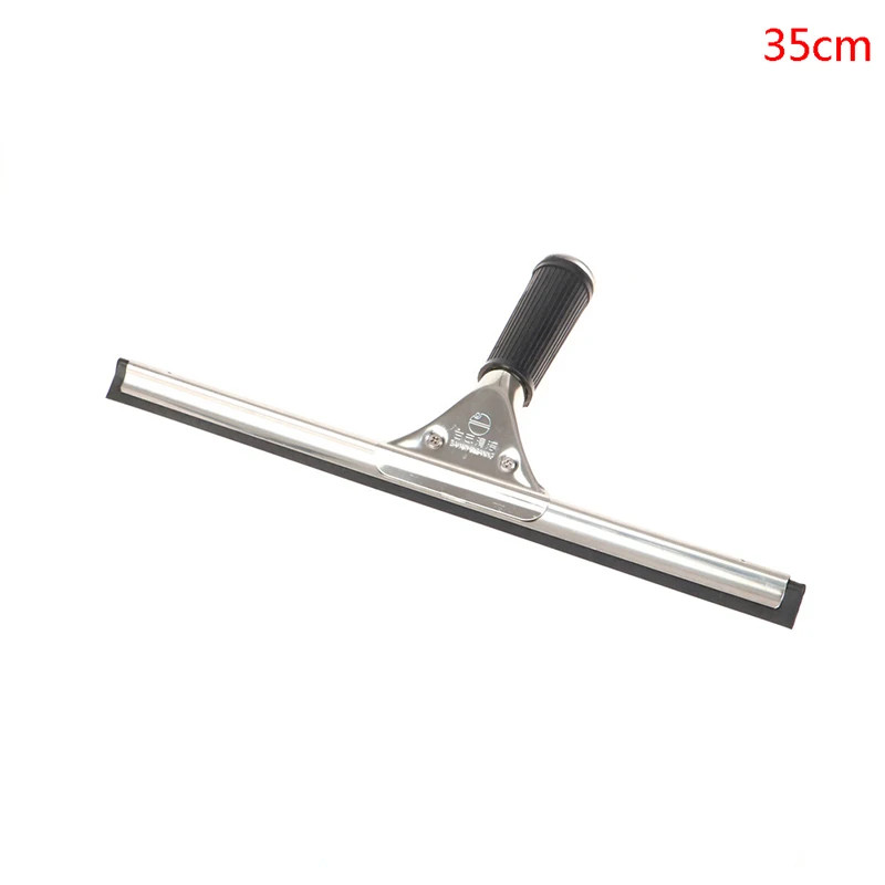 Glass Wiper Bathroom Mirror Cleaner Silicone Blade Car Shower Window Squeegee