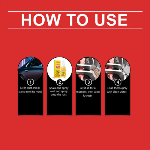 1 PC Anti-Rust Lubricant Spray & Rust Remover, Rust Removal Lubricant Spray