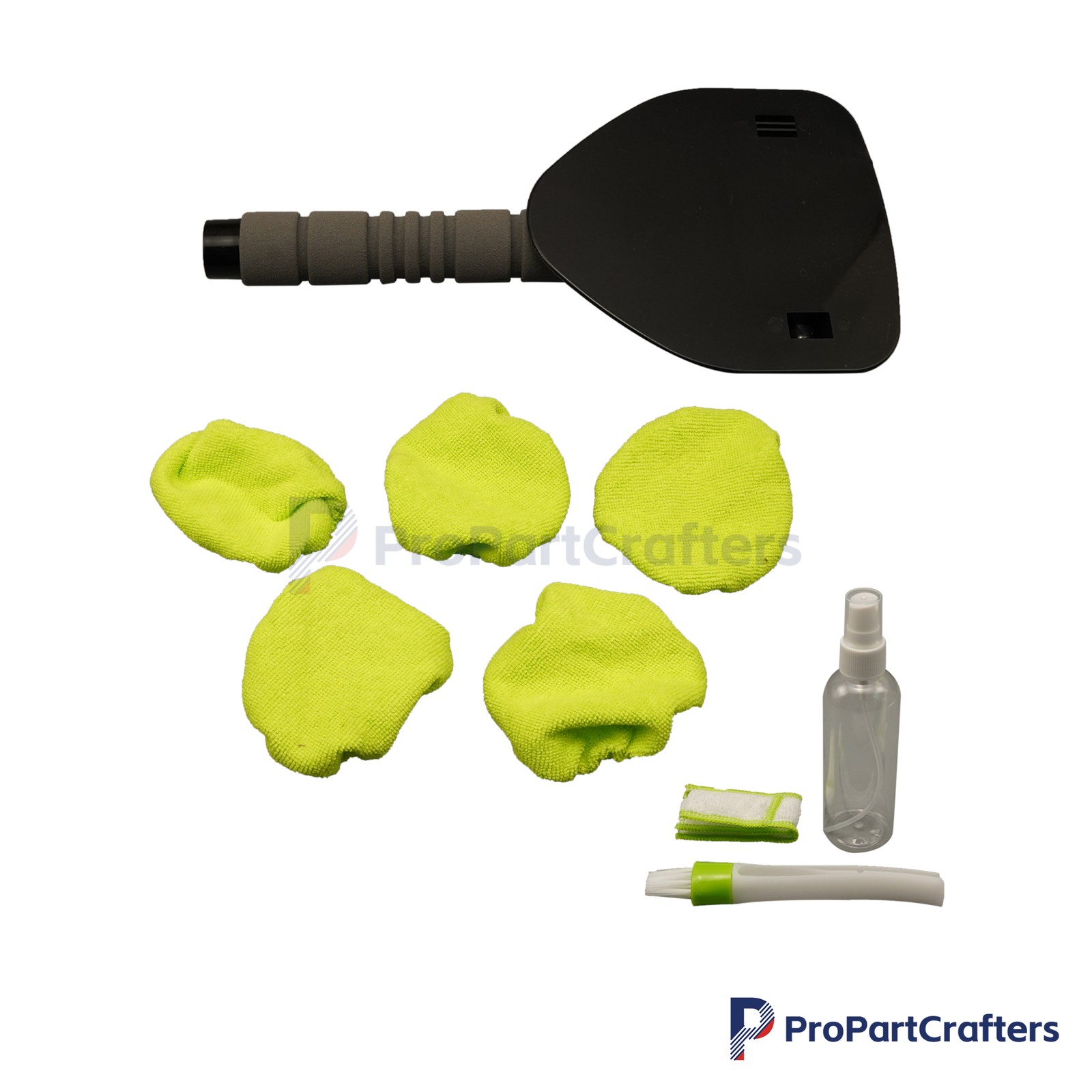Wiper Cleaner Brush Pad Extendable Windshield Cleaning Tool Kit Car Window Glass