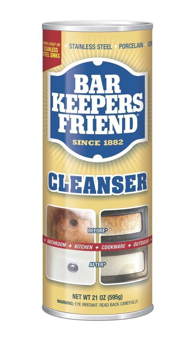 Bar Keeper’s Friend Non Abrasive Powder Multi-Purpose Cleaner – 21 oz.