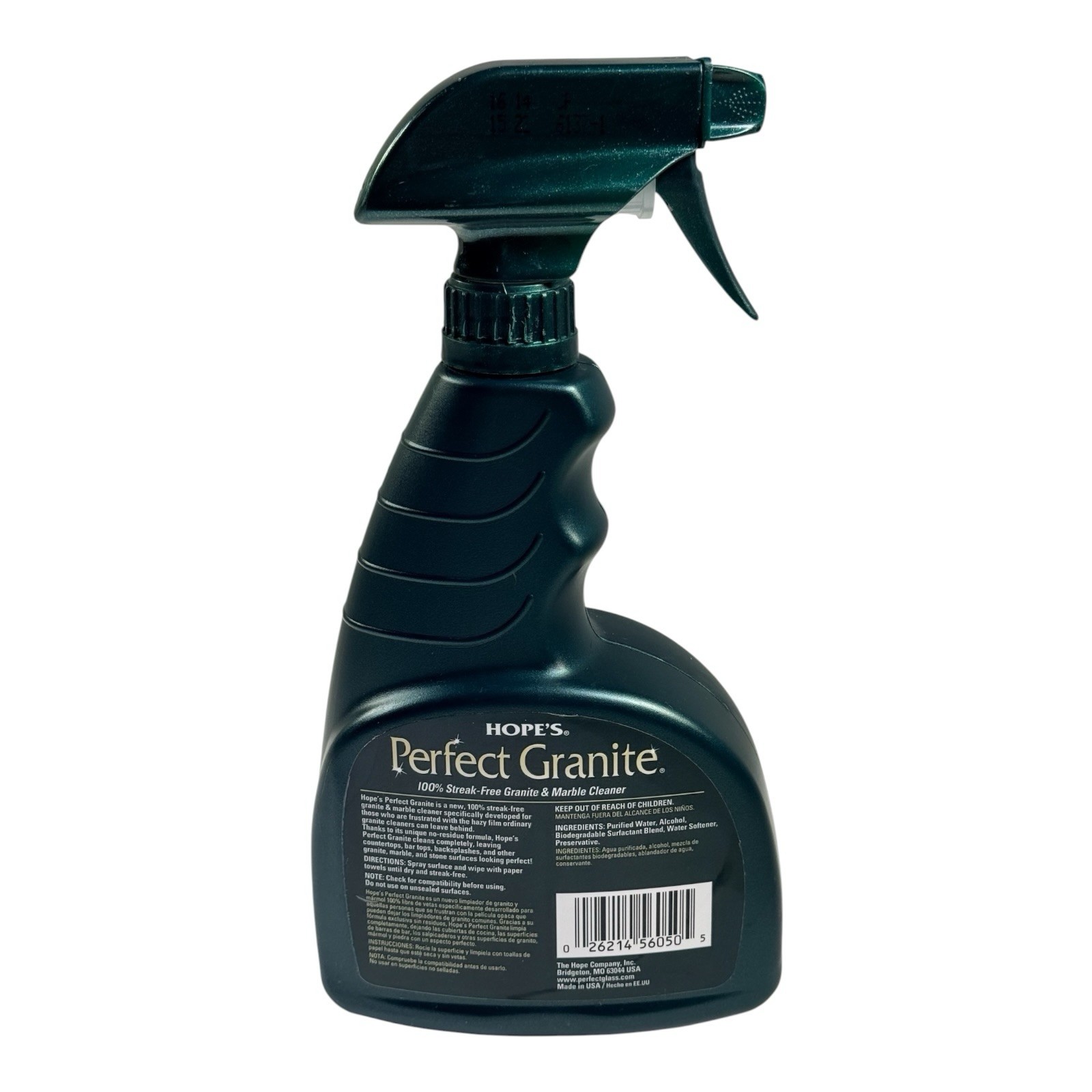 Hope’s Perfect Granite Streak Free Granite & Marble Cleaner 22 fl oz NEW