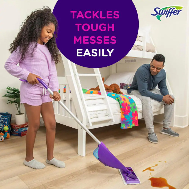 Swiffer WetJet Mop Pad Refills Unscented 24-Count Multi-Surface Cleaning Pads