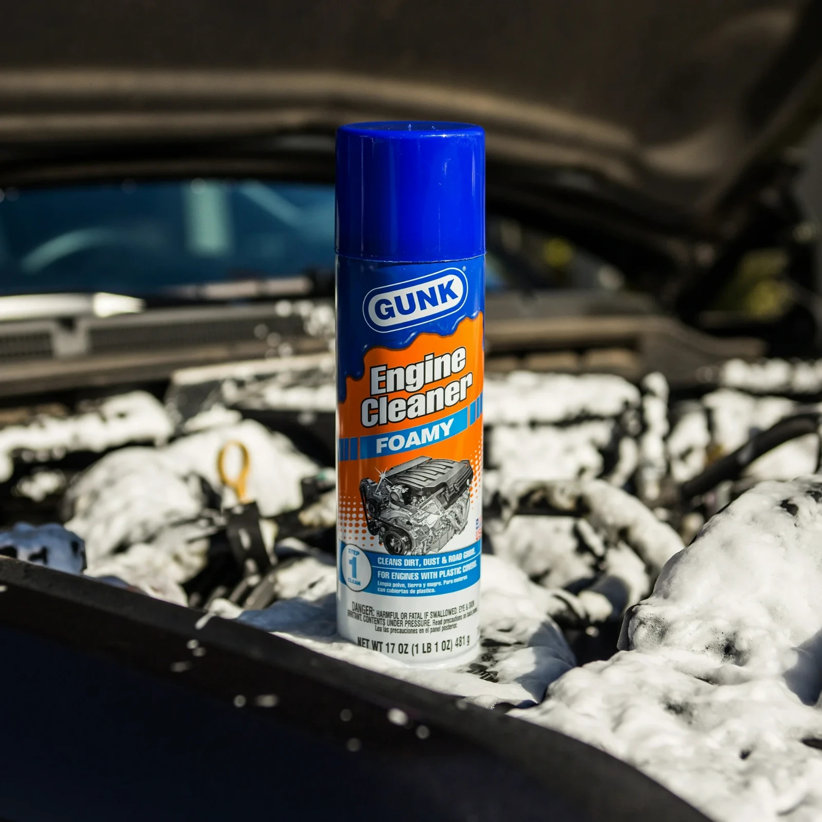 17 oz. Foamy Engine Cleaner and Degreaser – Spray Application