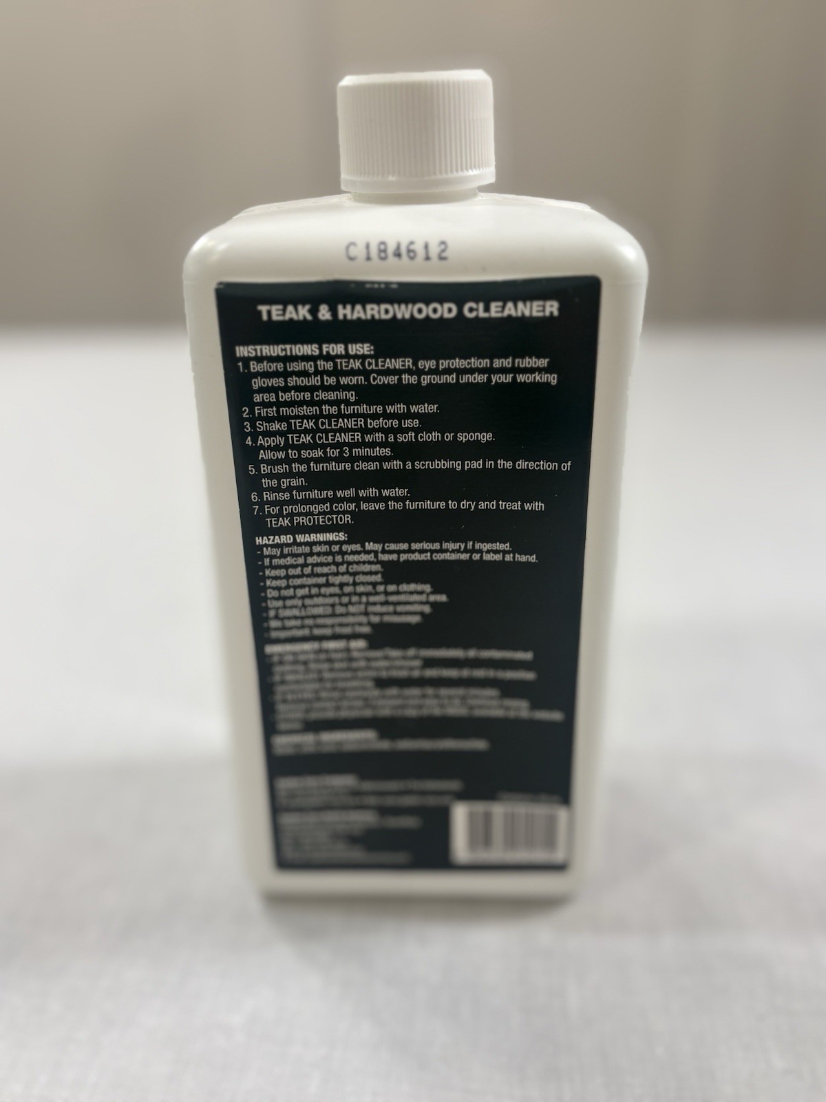 Golden Care Hardwood & Teak Color Restorer & Cleaner Brightener 1 Liter (33 oz)