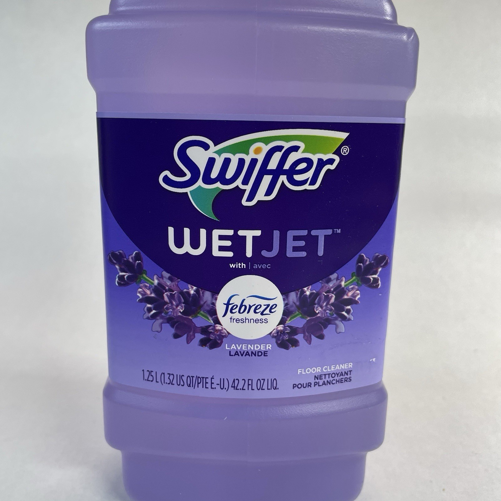 Swiffer WetJet Floor Cleaner Refill Febreze Lavender Scent 42.2 oz