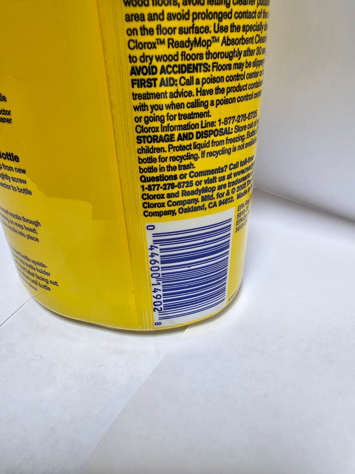 Clorox Ready Mop Advanced Floor Cleaner Refill Bottle 24 oz.
