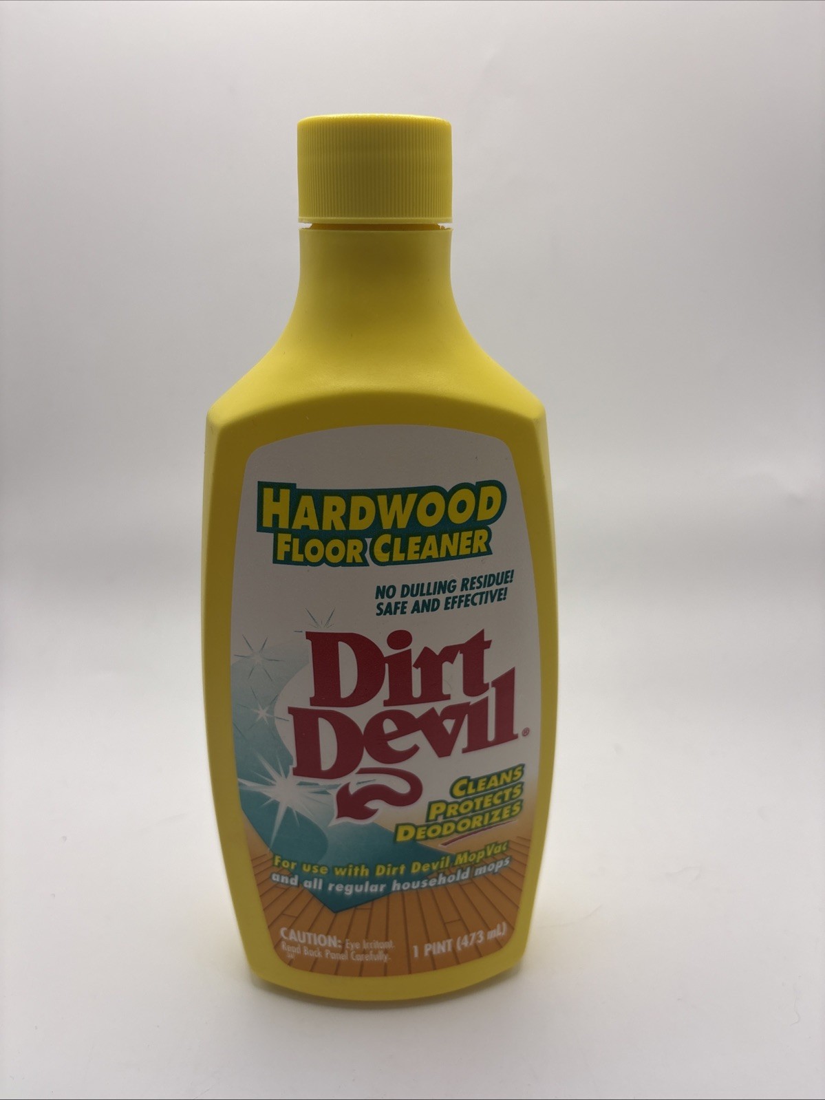 Dirt Devil Vintage 1997 Hardwood Floor Cleaner NOS 1 Pint Advertising