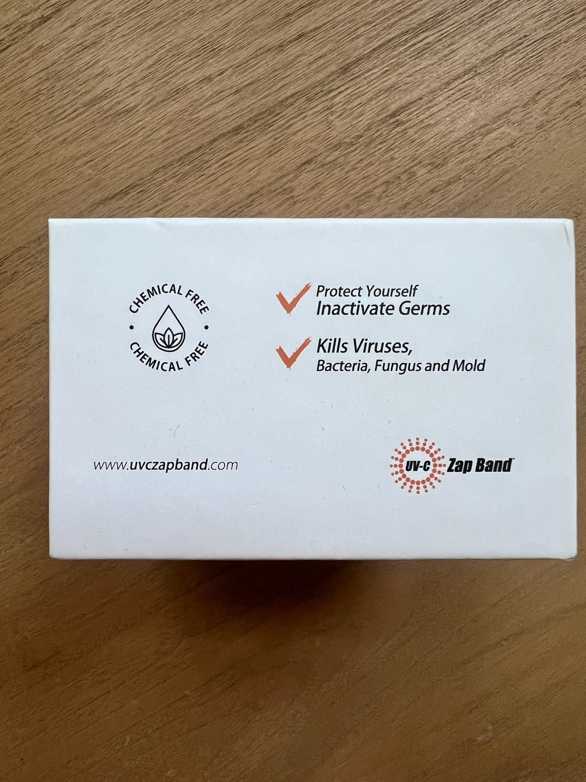 NEW UV-C SANITIZING SURFACE ZAP Band