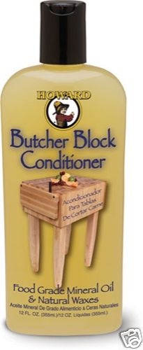 Howard Butcher Block Conditioner Natural Oils & Waxes