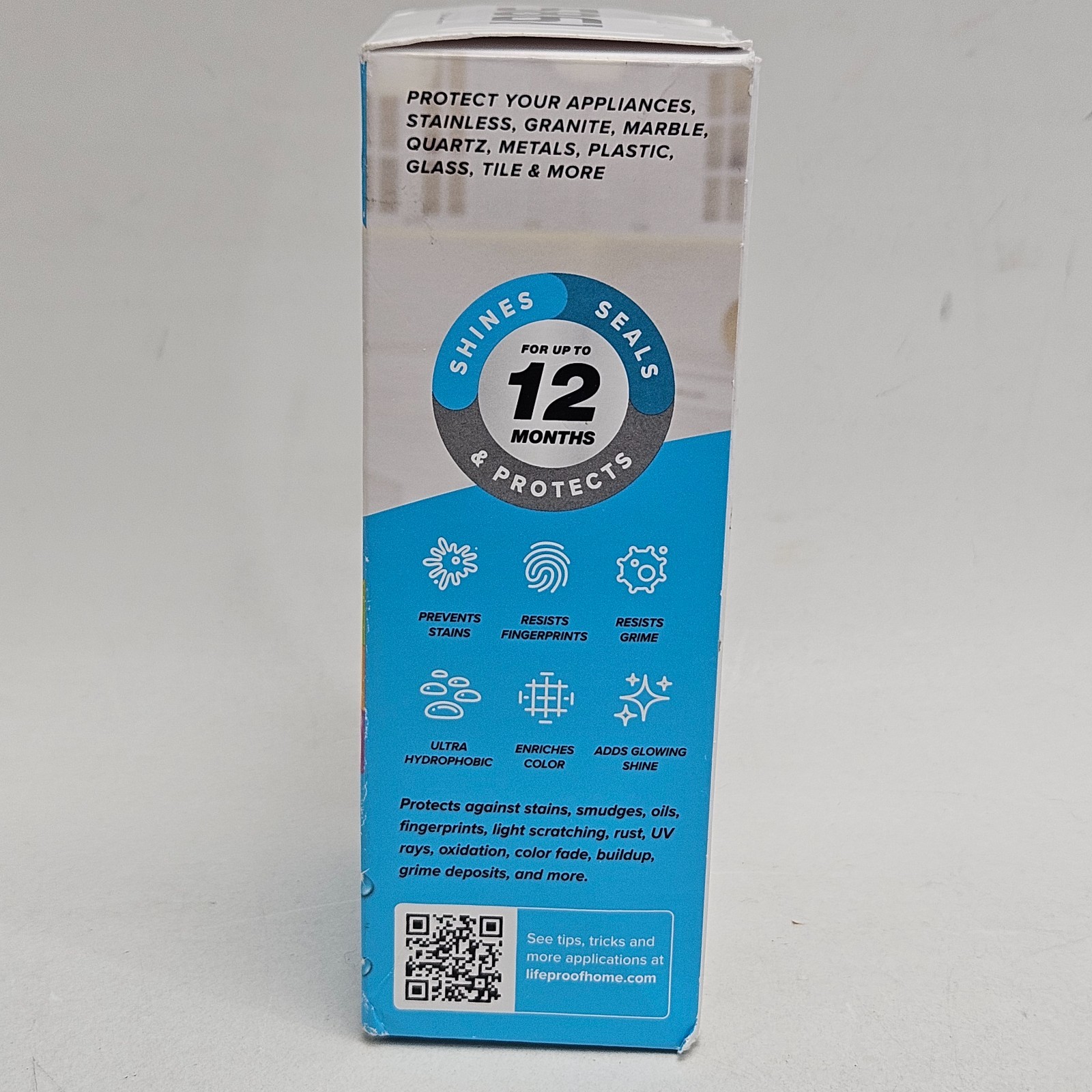 Lifeproof Ceramic Coating Spray Kit Shine, Seal & Protect Kitchen & Bath Surface