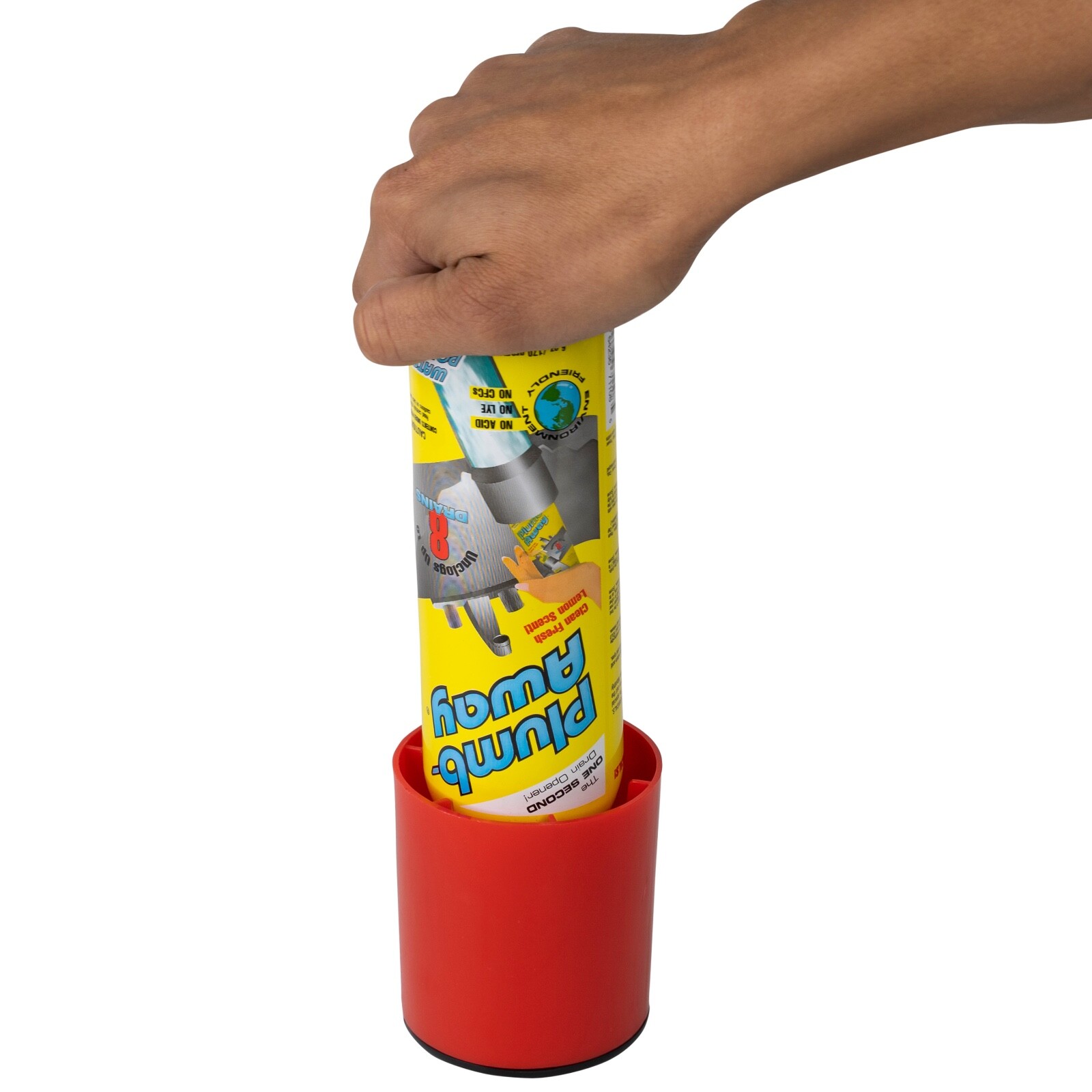 Plumb Away Instant Drain Opener-No Chemicals-Clog Remover & Cleaner- Starter Kit