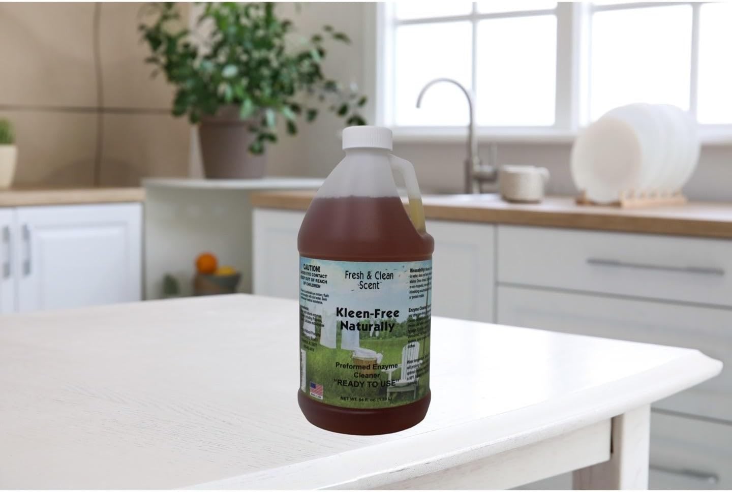 Naturally Preformed Enzyme Cleaner, Enzyme Solution, Multi-Purpose Cleaner, L…