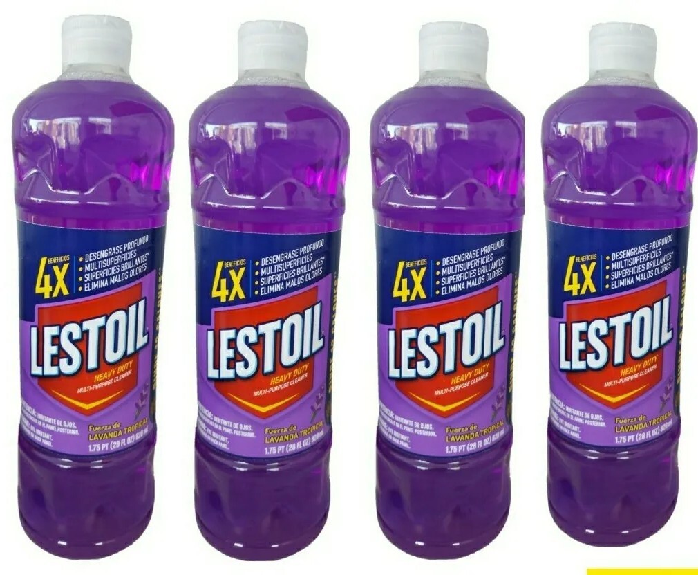 LESTOIL INTENSE LAVENDER HEAVY DUTY MULTI-PURPOSE DEGREASER CLEANER (4pk-28oz.)